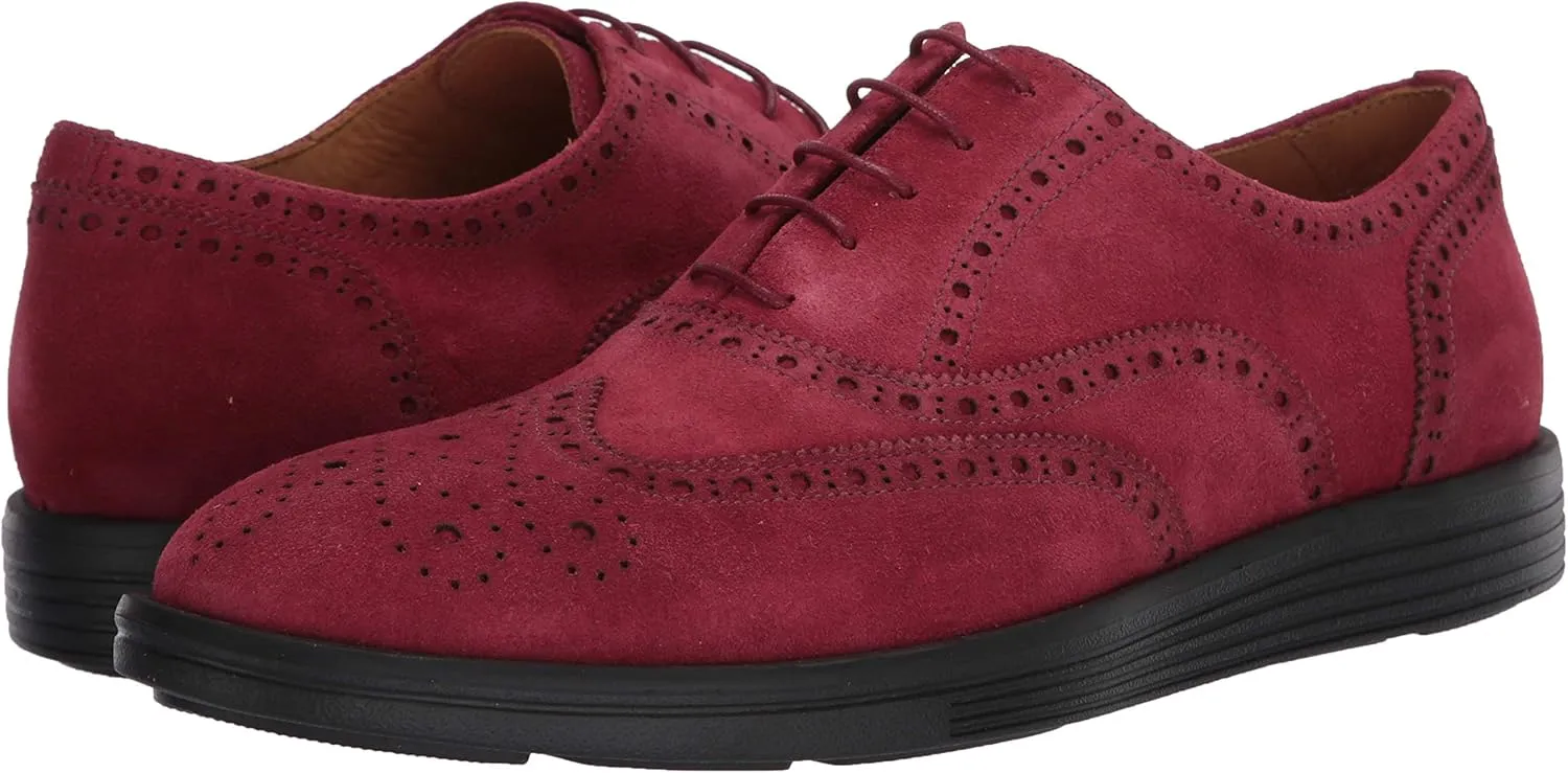 Driver Club USA Men's Leather Made in Brazil Eva Lightweight Oxford Wingtip