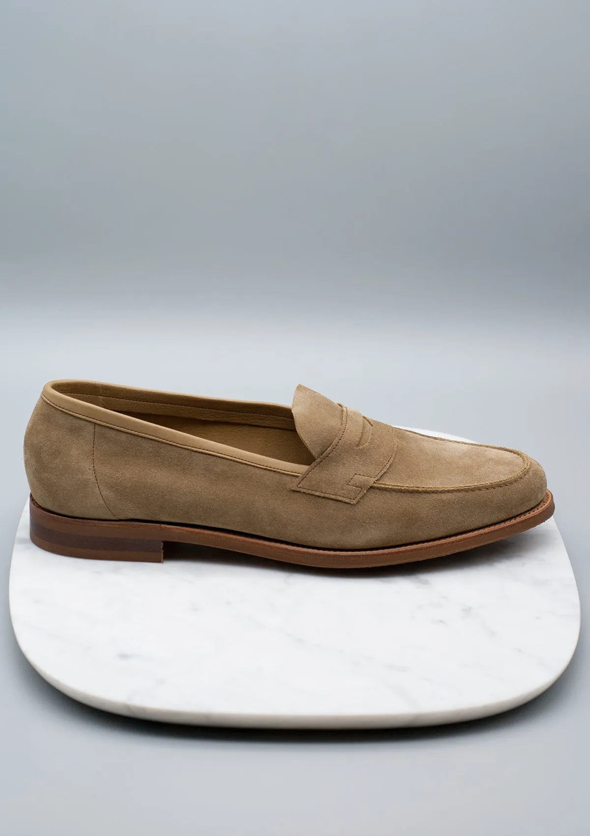 Duke - Unlined - Mushroom Suede - 137 last - R1
