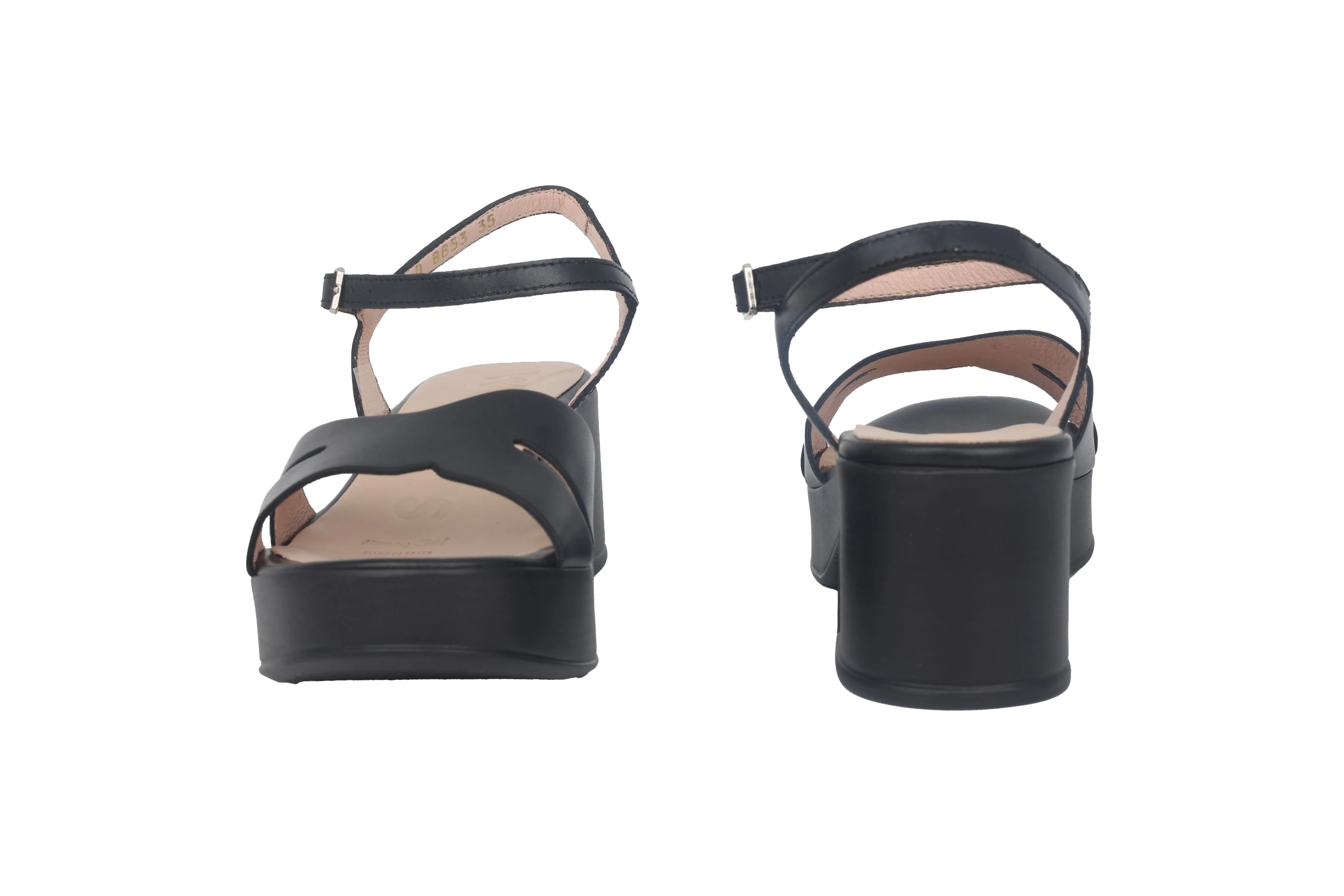 'Elara' women's sandal - black