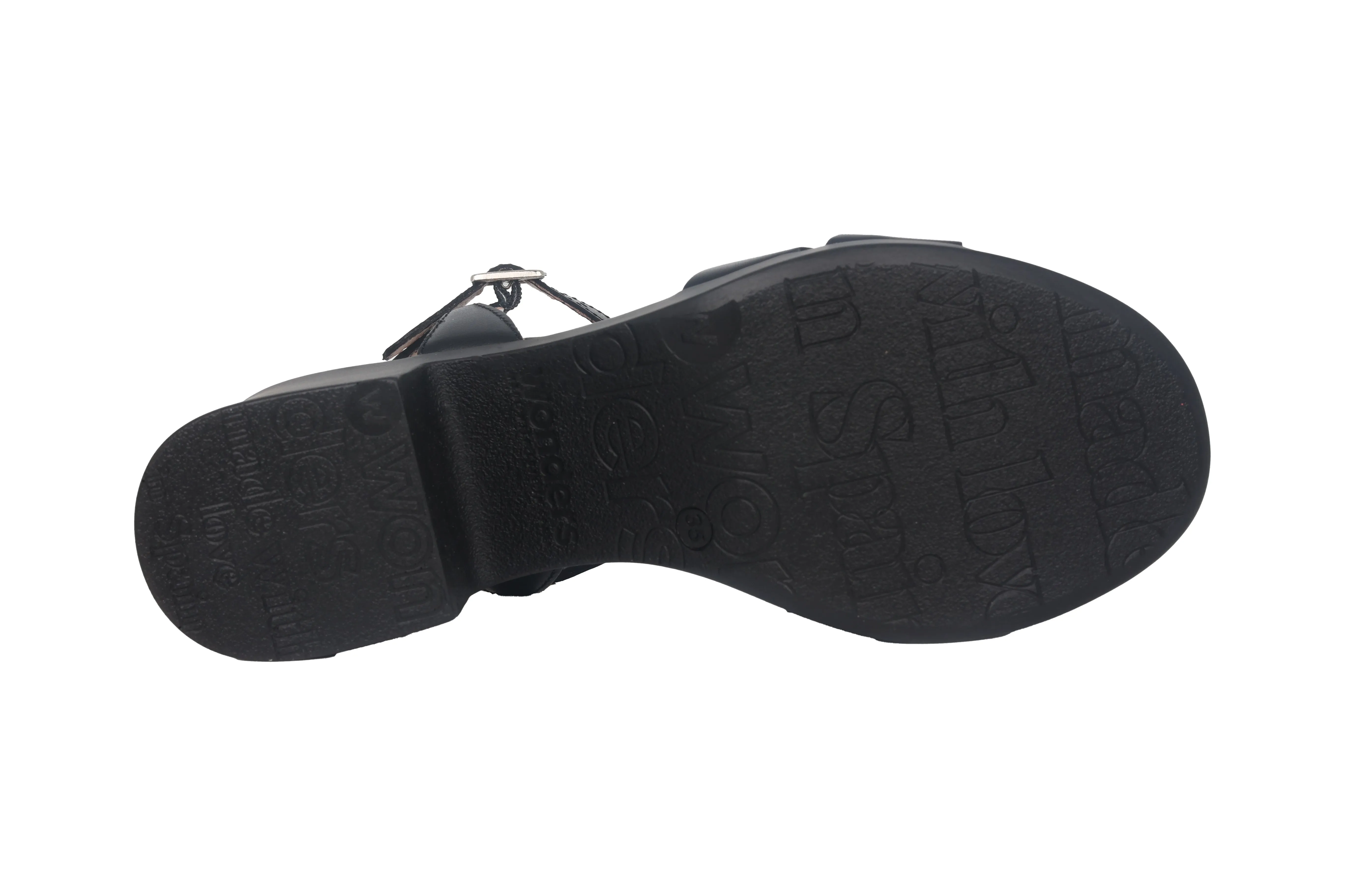 'Elara' women's sandal - black