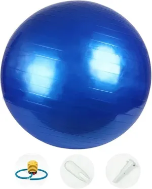 Exercise Ball Yoga Ball,Anti-Burst and Slip Resistant Stability Ball with Quick Pump,Workout Ball,Birthing Ball for Pregnancy,Swiss Ball for Home Gym Pilates Physical Therapy Balance Fitness