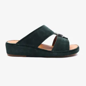 FARADA MENS DAVINCI SUEDE ARABIC SANDALS LICHENE