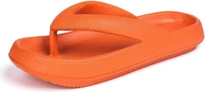 Flip Flops for Women Men,Non-slip Soft and Lightweight Slides,Comfy Shower Spa Walking Pool Beach Sandals
