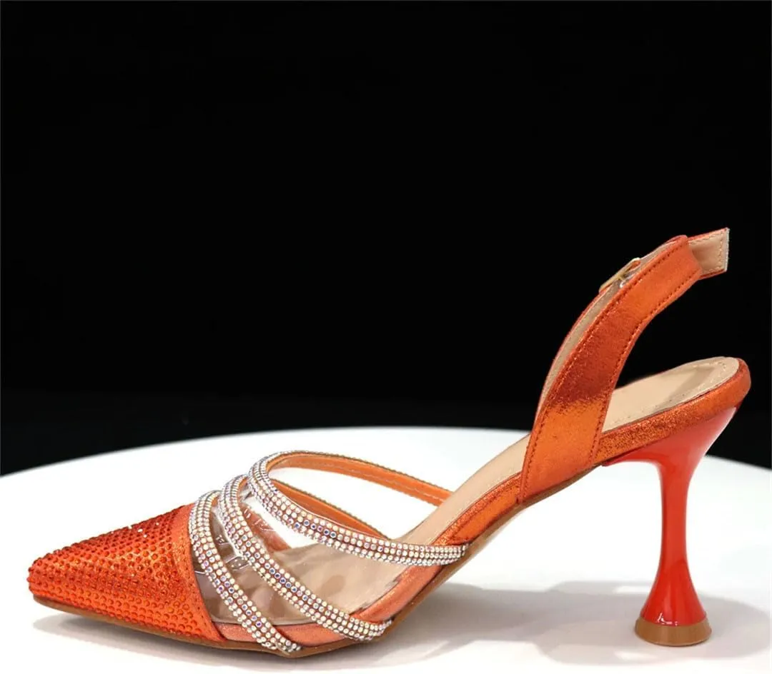Floral Appliqué Bridal Pumps Crystal Purse Italian Luxury Wedding Combo