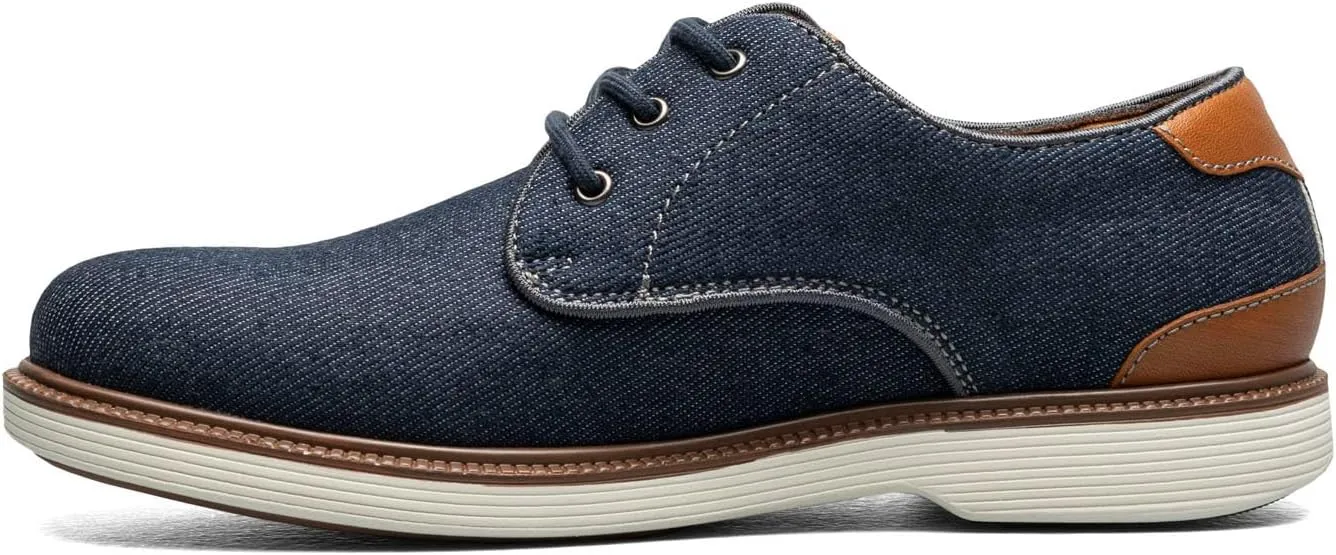 Florsheim Boy's Highland Canvas Plain Toe Oxford Jr. (Toddler/Little Big Kid)