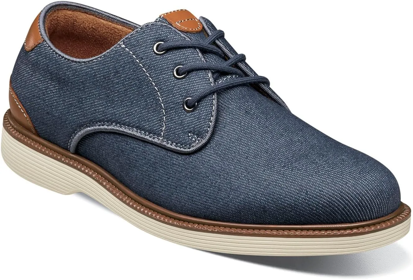 Florsheim Boy's Highland Canvas Plain Toe Oxford Jr. (Toddler/Little Big Kid)