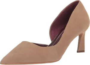Franco Sarto Women's Tana Pointed Toe D'Orsay Mid Heel Pump