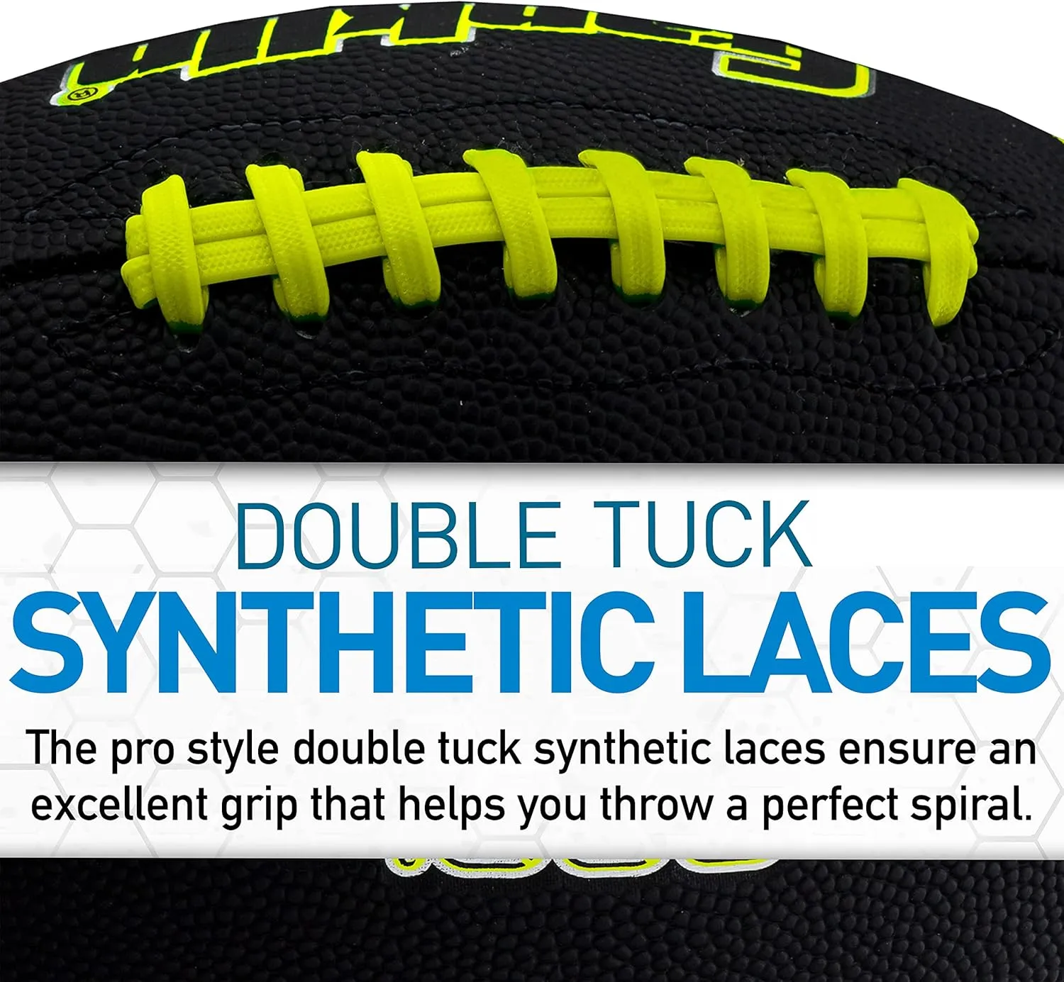 Franklin Sports Youth   Adult Footballs - Extra Grip 1000 Official Size, Junior   Pee Wee Kids - 1   12 Packs