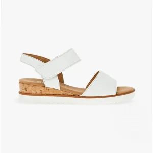 Gabor 22.750.50 Womens Raynor Sandals White