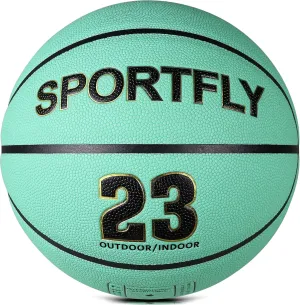 Glow in The Dark Basketball, Glowing PU Leather Basketball, Luminous Training Basketball Size 7 Gift for Men Women, Indoor Outdoor Night Basketball Game