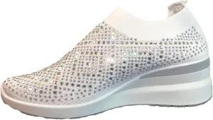Golden Road Rhinestone Sneakers