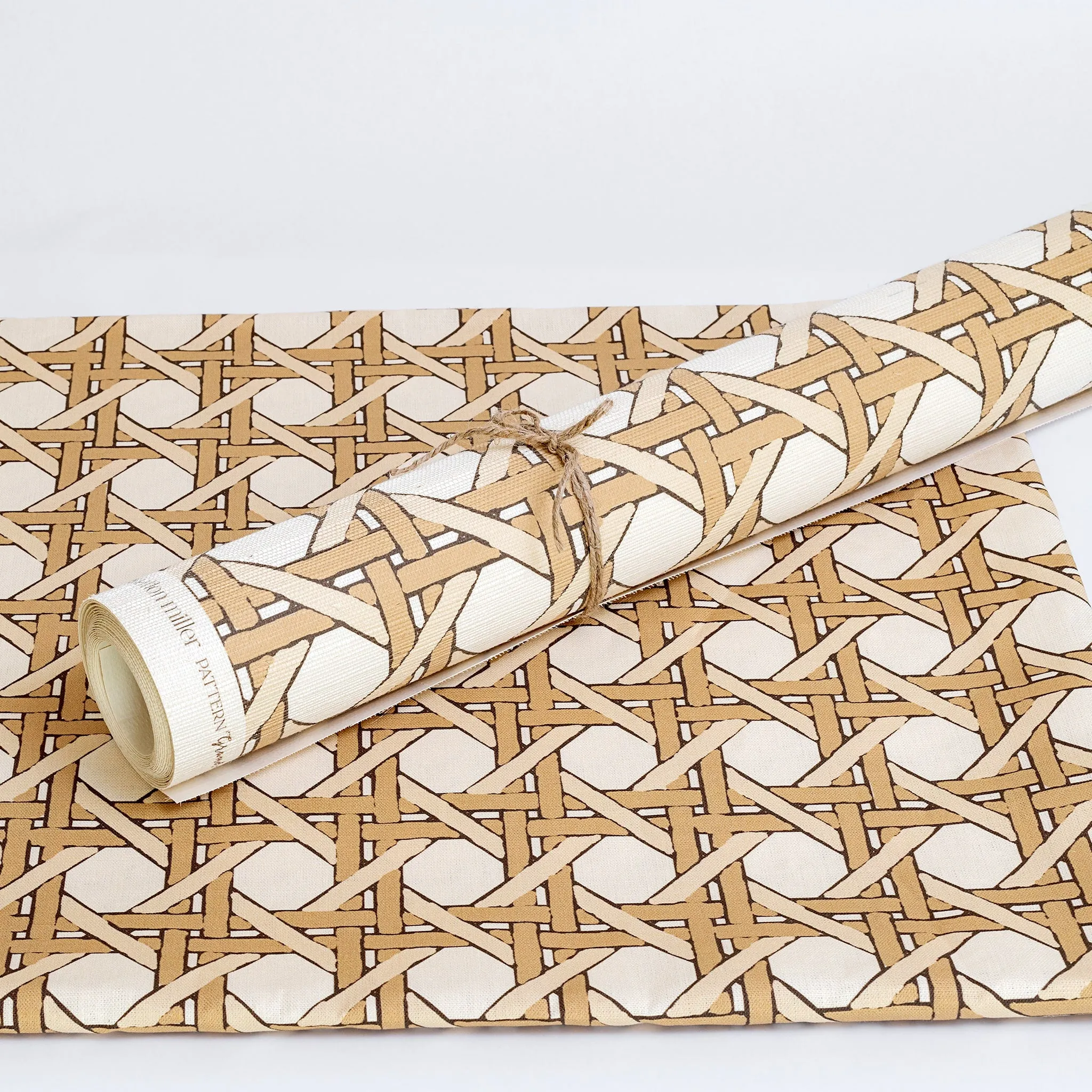 Grand Caning, Loafer - Grasscloth Wallpaper