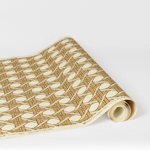 Grand Caning, Loafer - Grasscloth Wallpaper