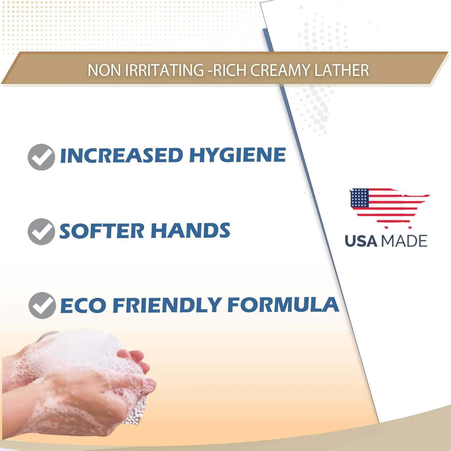 GreenFist Lotionized Hand Soap [ Liquid Gel Refill ] Made in USA, 128 Ounce (1 Gallon) (Honey Suckle w/Pump)
