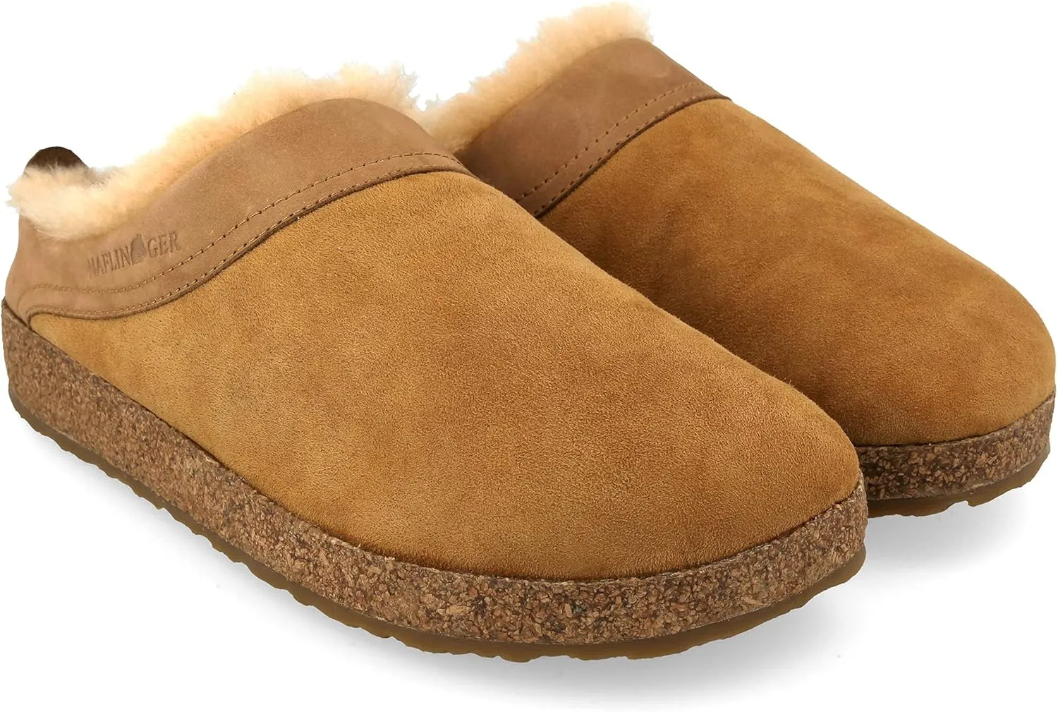 HAFLINGER Women's Snowbird Shearling Leather Clogs