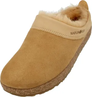 HAFLINGER Women's Snowbird Shearling Leather Clogs