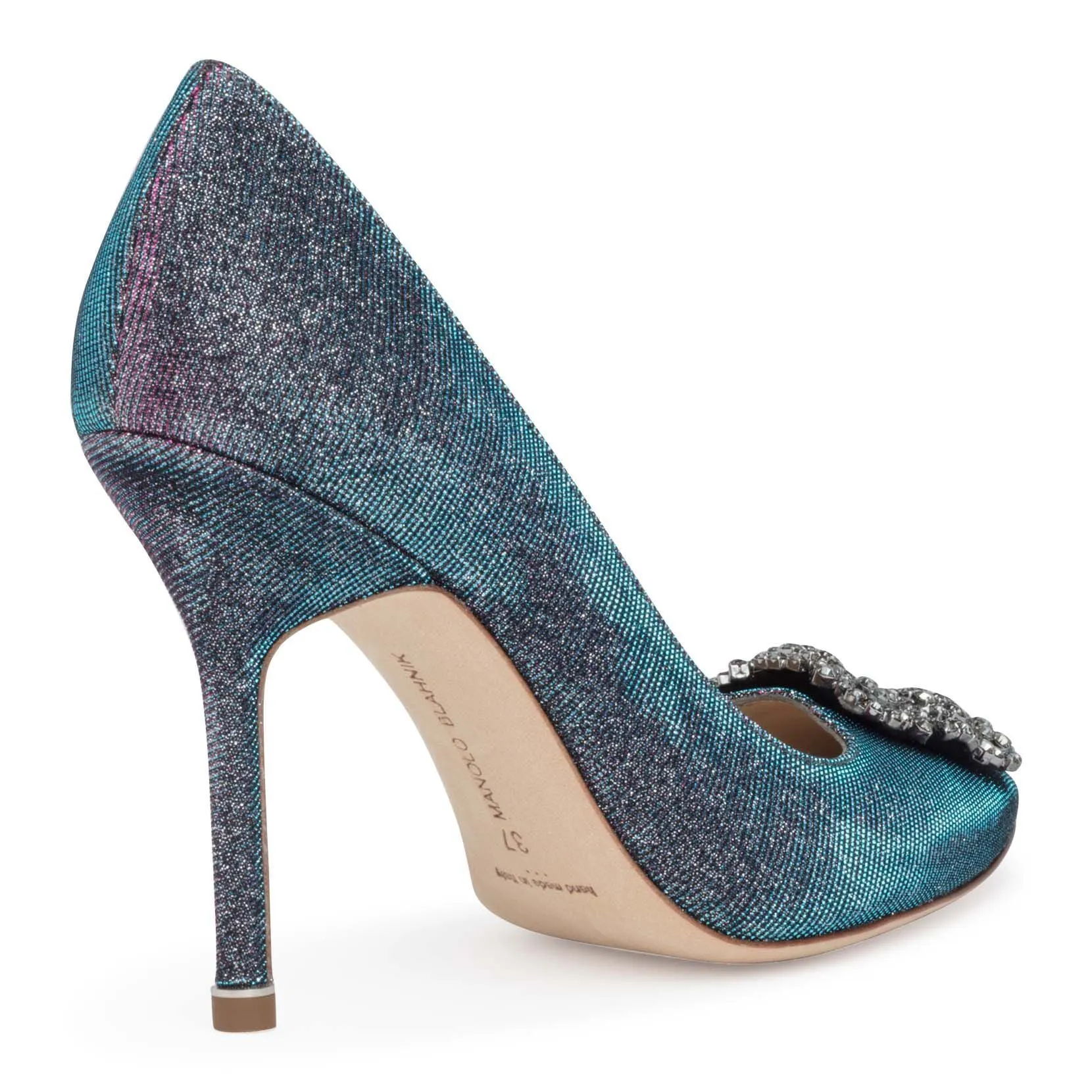 Hangisi 105 blue glitter FMC pumps