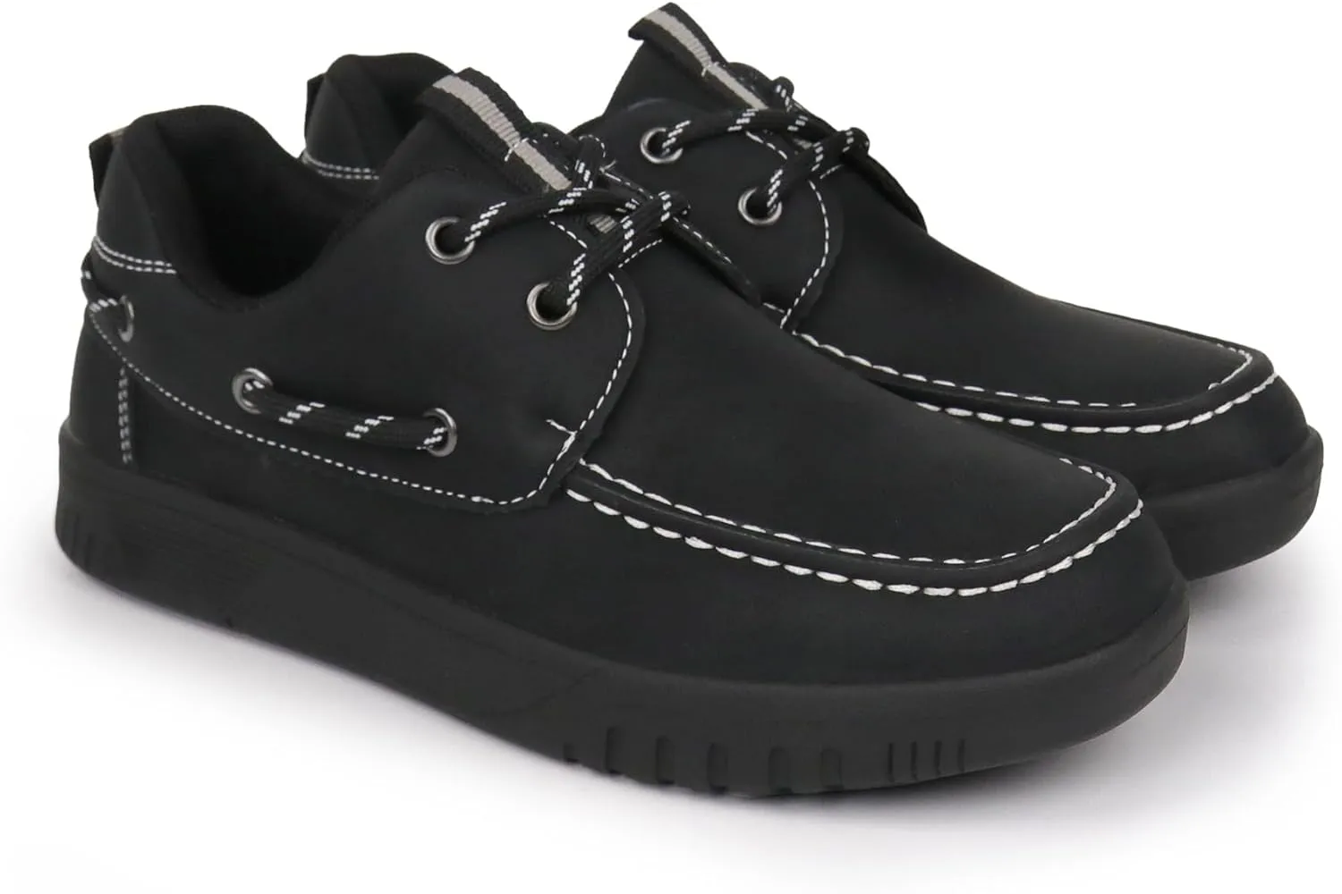 Hawkwell Kids Boys Loafer Casual School Flat Boat Shoes(Toddler/Little Kid)