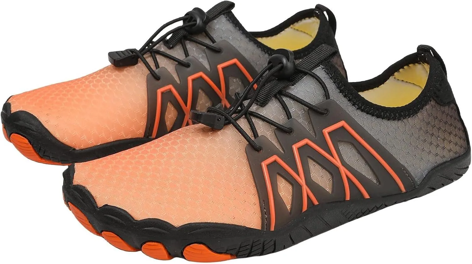 Hiking Footwear for Women Men Lightweight Healthy & Non-Slip Pro Water Shoes,Wide Toe Box & Non-Slip Fashion Trail Hike Comfortwear,Breathable Zero Drop Surf Footwear Comfortwear