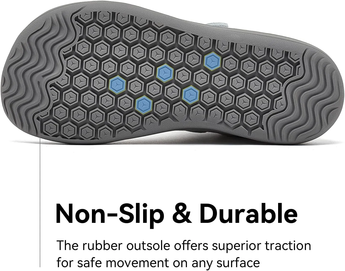 HOBIBEAR Kids Barefoot Shoes Wide Toe Box Zero Drop for Toddler Little Big Kid Boys Girls Walking Sneaker