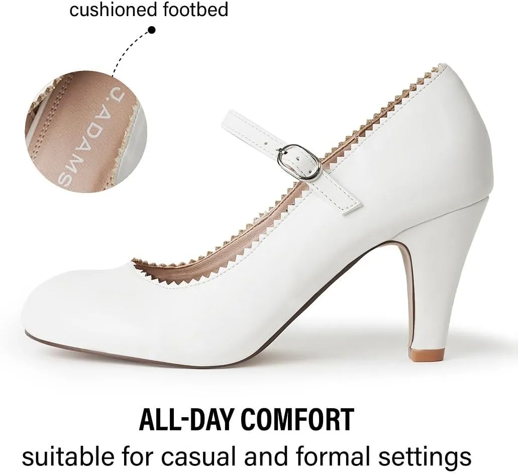 J. Adams Honey Mary Jane Women's Oxford Pumps
