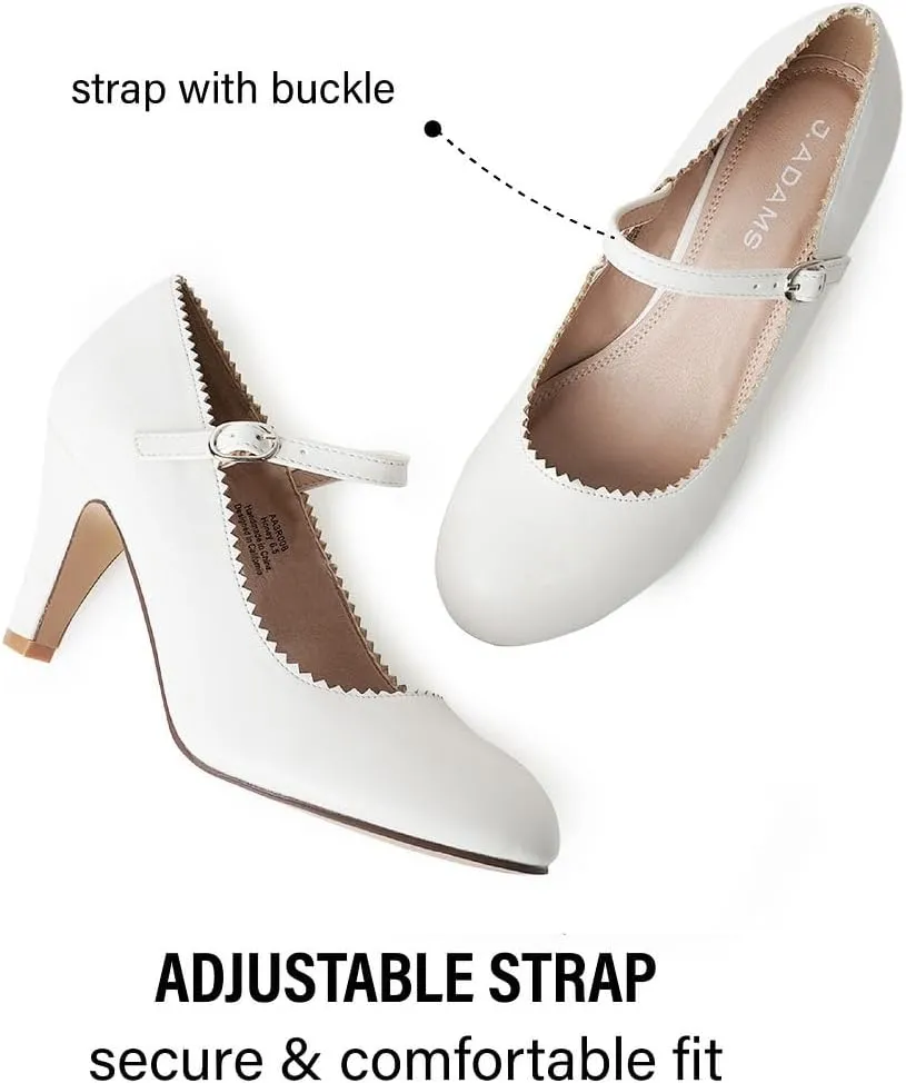 J. Adams Honey Mary Jane Women's Oxford Pumps
