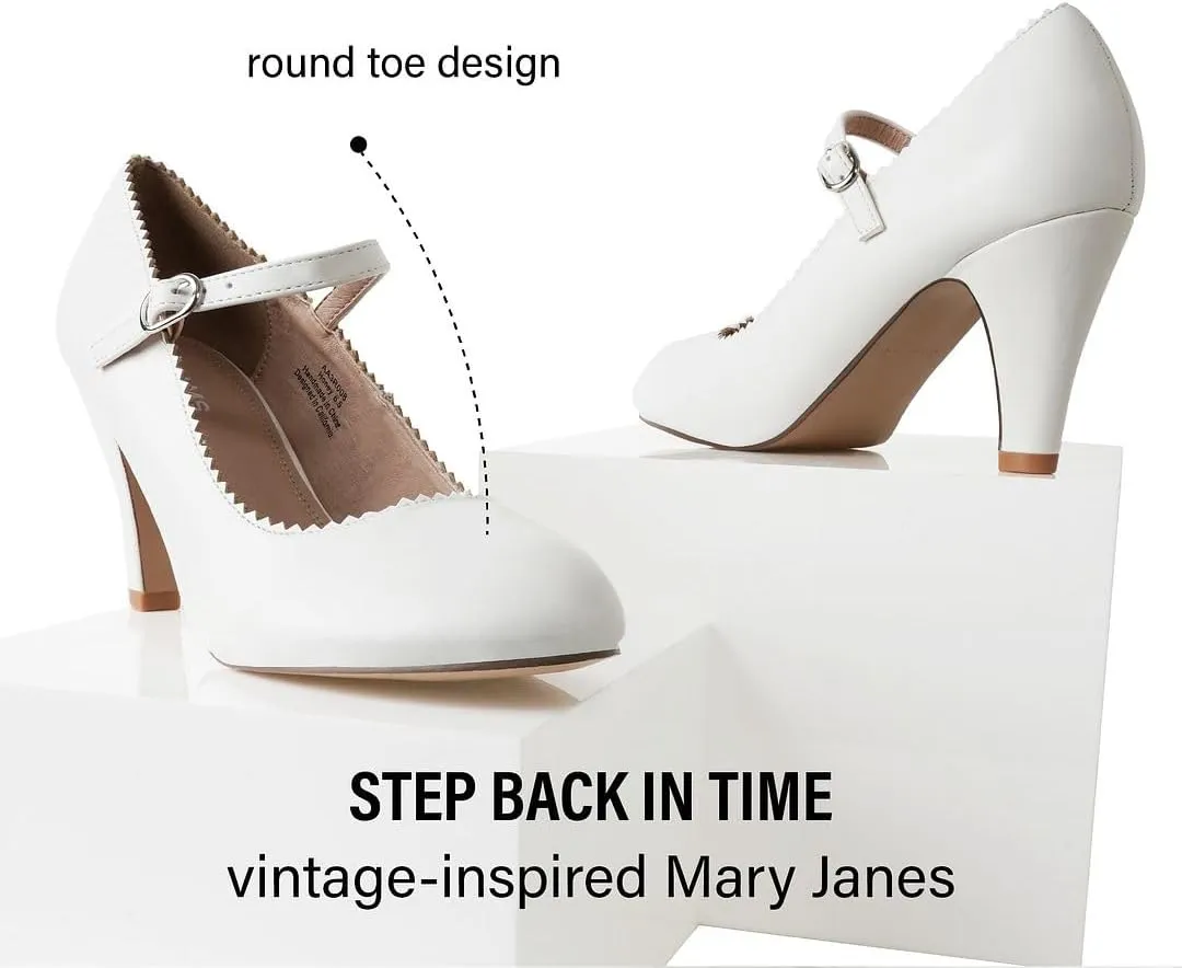 J. Adams Honey Mary Jane Women's Oxford Pumps