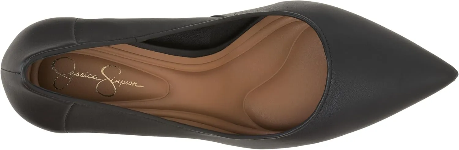 Jessica Simpson Womens Setria Solid Slip-On Pumps