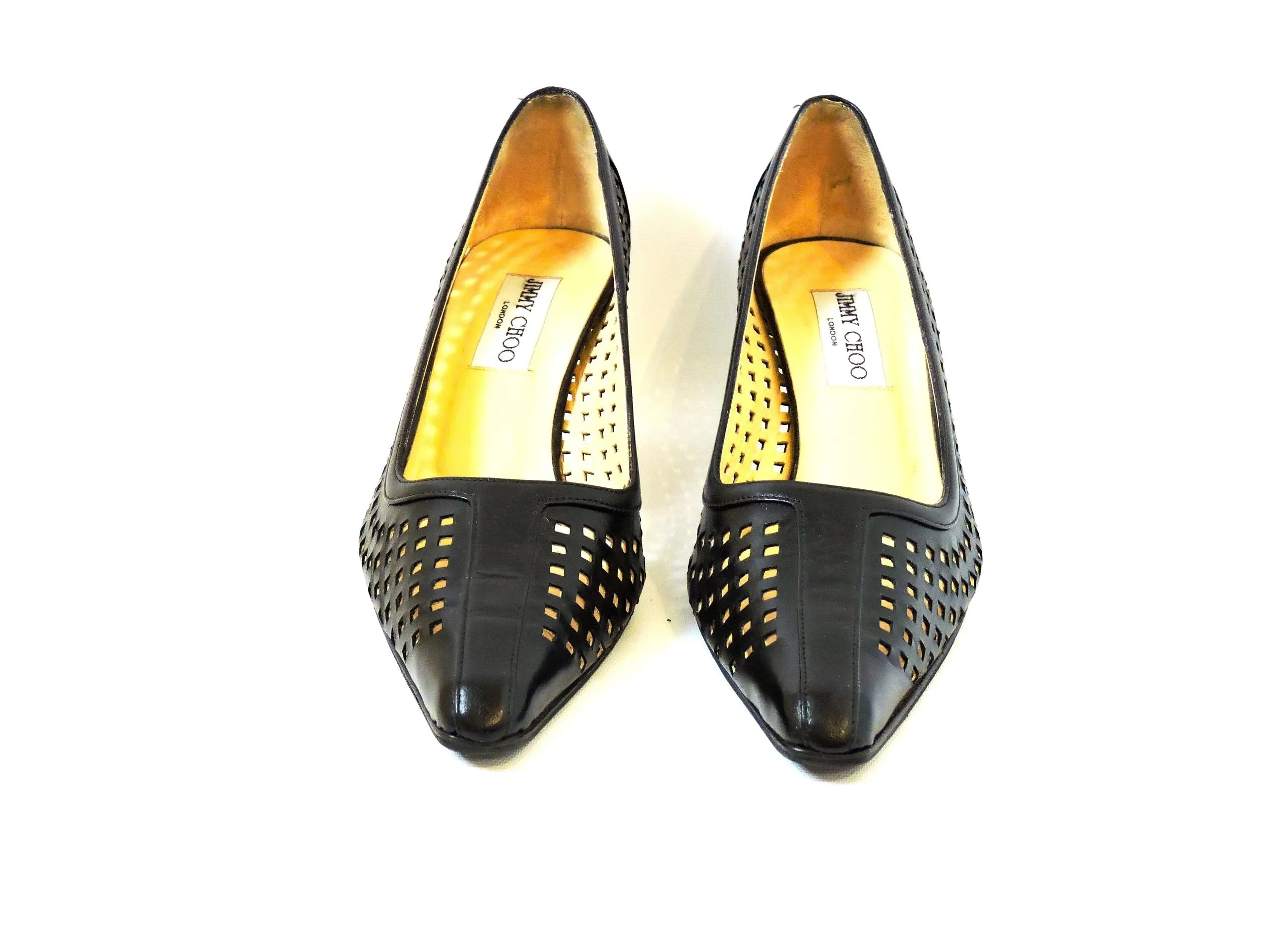 Jimmy Choo Laser Cut Pump Size 39 It (9 Us)