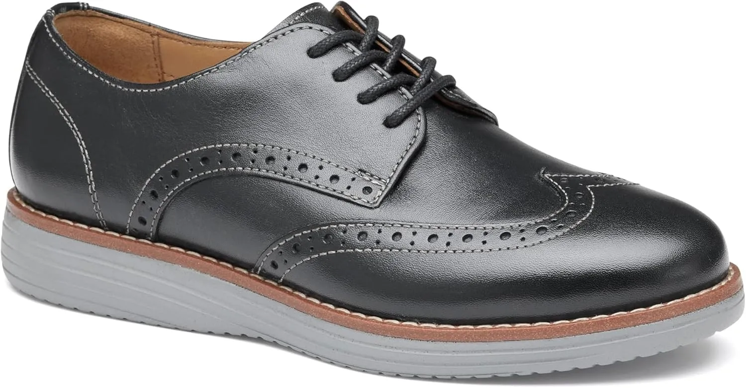 Johnston & Murphy Boy's Upton Wingtip (Little Big Kid) Oxford
