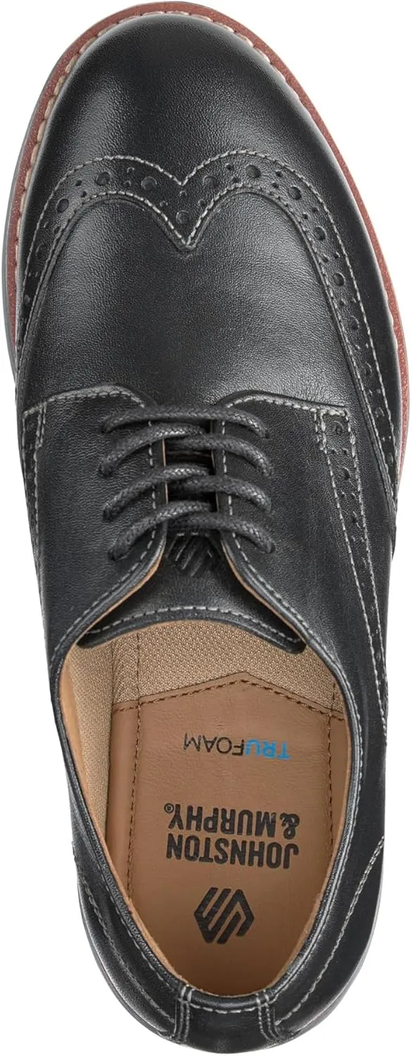 Johnston & Murphy Boy's Upton Wingtip (Little Big Kid) Oxford