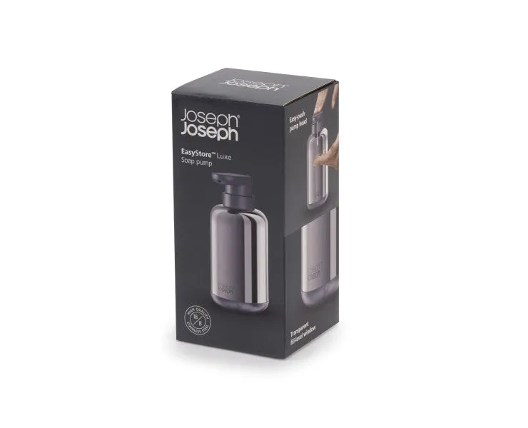 Joseph Joseph EasyStore Luxe Soap Pump – Stainless Steel