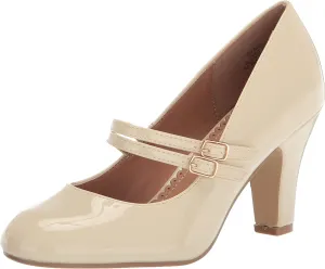 Journee Collection Women's Pumps, Beige, 6