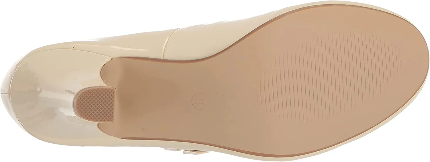 Journee Collection Women's Pumps, Beige, 6