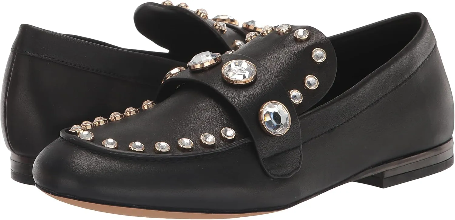 KARL LAGERFELD womens Avah Rhinestone Loafer