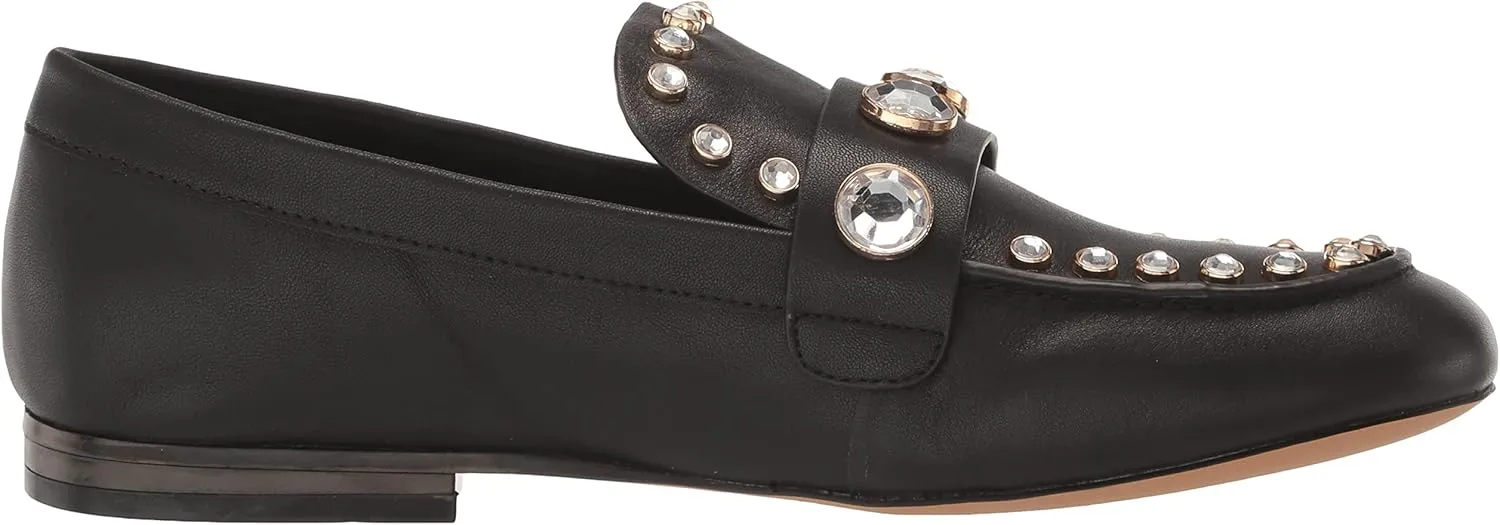 KARL LAGERFELD womens Avah Rhinestone Loafer