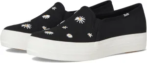 Keds Women's Triple Decker Metallic Stripe Fashion Sneaker