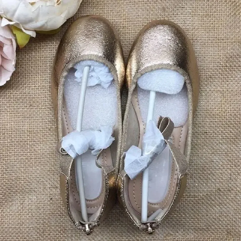 Kenneth Cole Rose Gold Ballerina Flats 11.5M