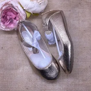 Kenneth Cole Rose Gold Ballerina Flats 11.5M