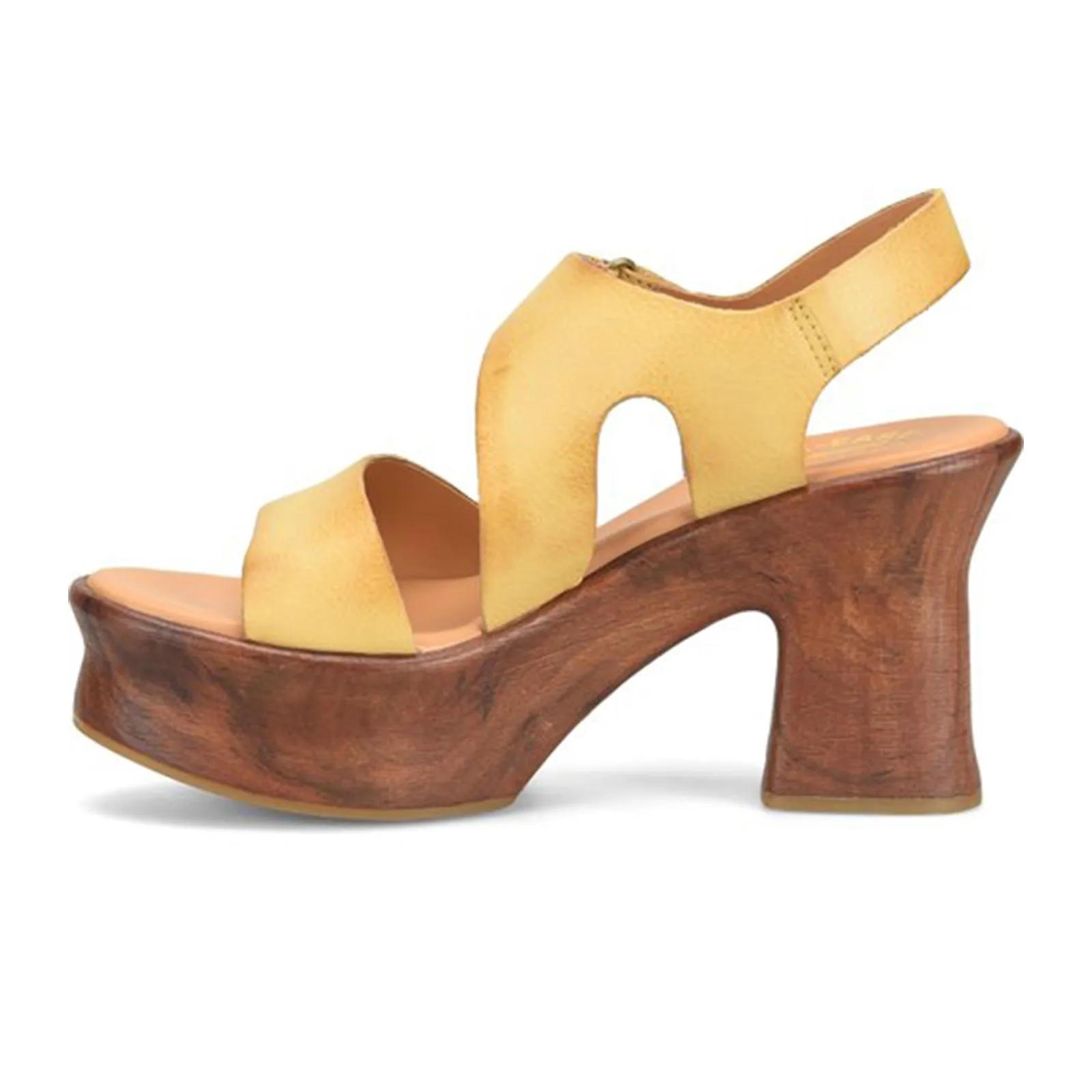 Kork-Ease Cantal Heeled Sandal (Women) - Yellow