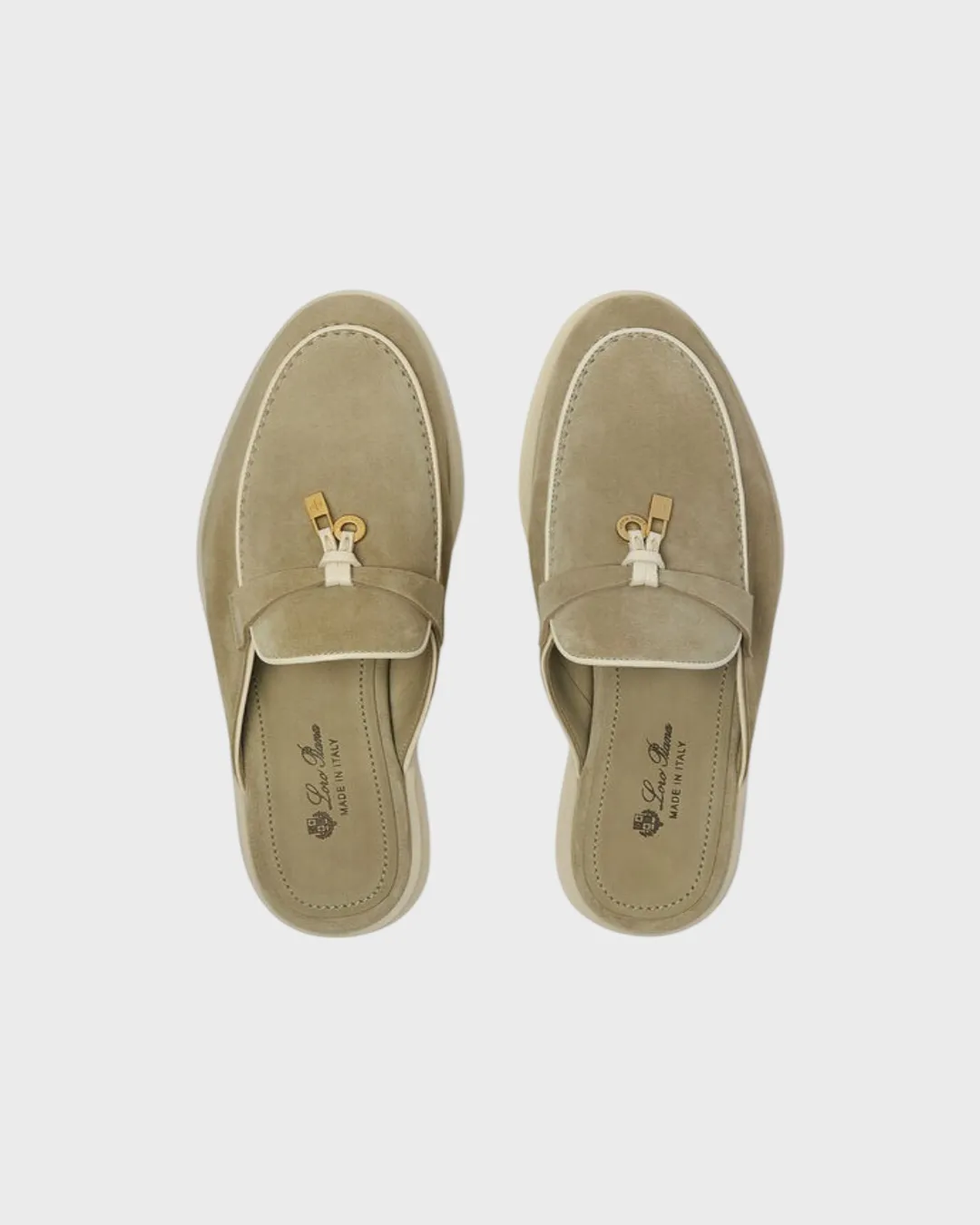 Loro Piana Babouche Charms walk Dried Taragon