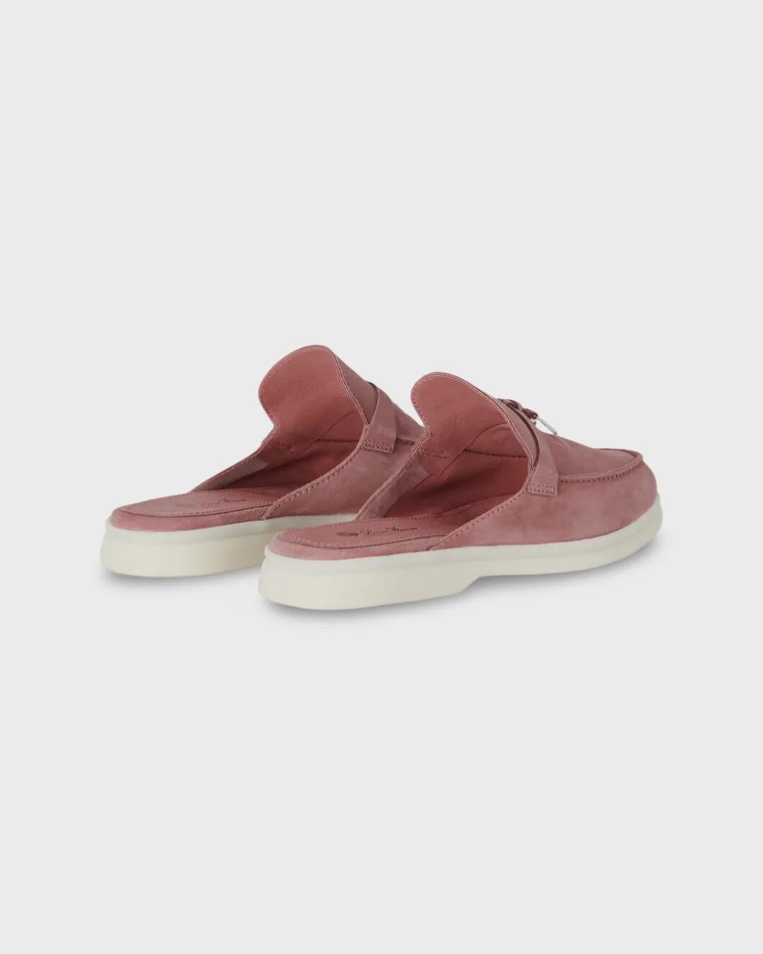 Loro Piana Babouche Charms Walk Loafer Flowering Cherry