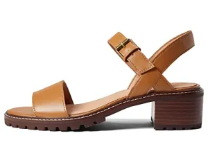 Madewell The Erin Lugsole Sandal Toffee 8.5 M