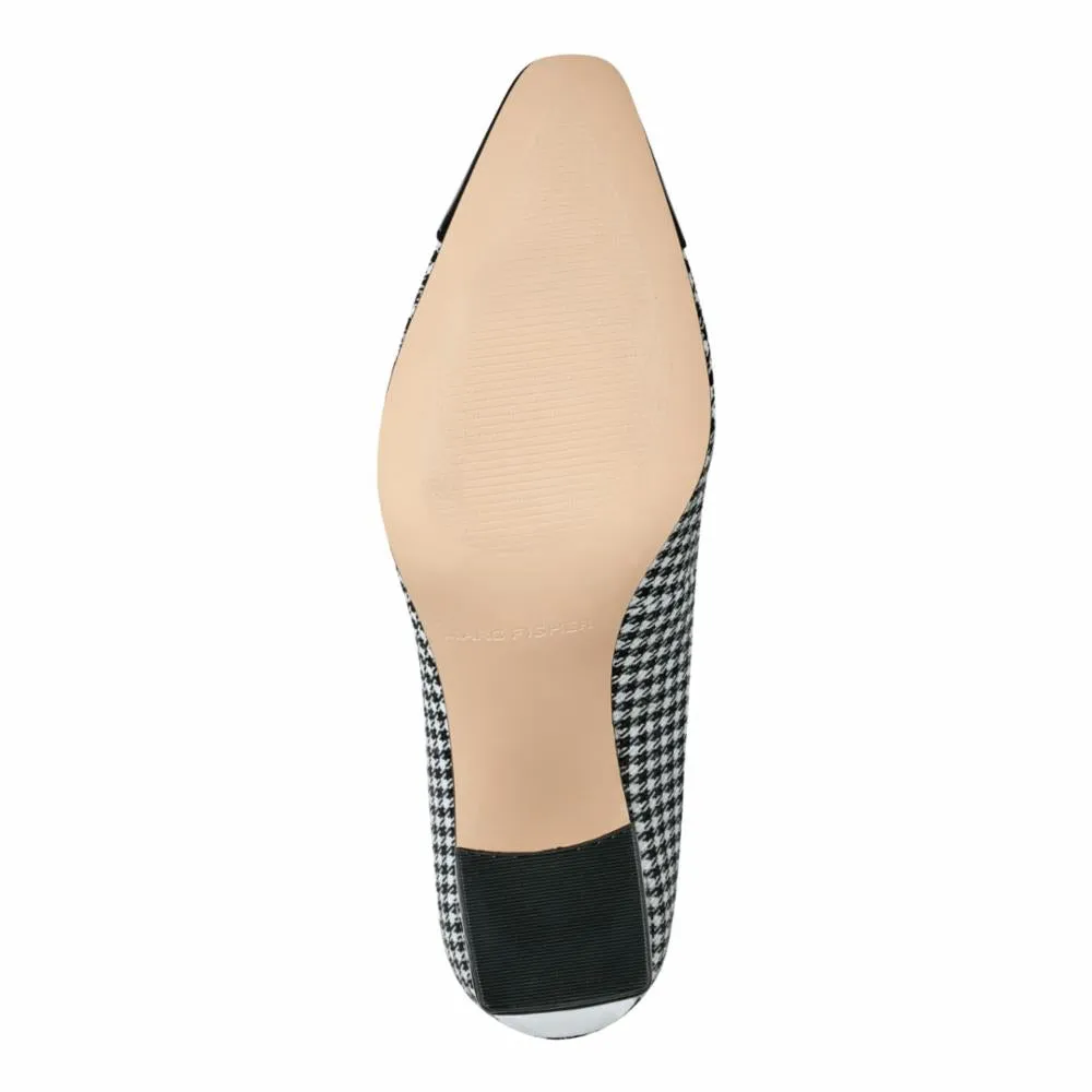 Marc Fisher KAPILA2 BLACK WHITE/NERO-HOUNDSTOOTH Y