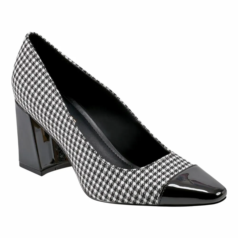 Marc Fisher KAPILA2 BLACK WHITE/NERO-HOUNDSTOOTH Y