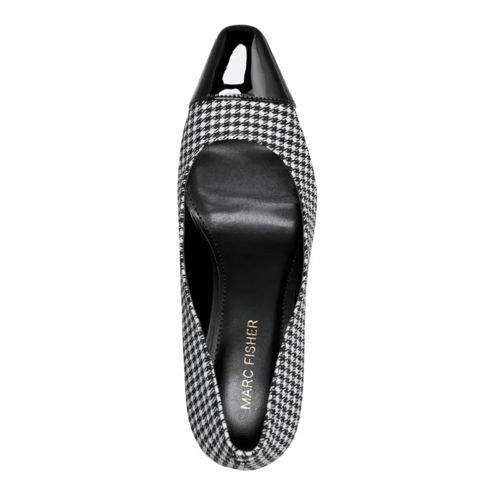 Marc Fisher KAPILA2 BLACK WHITE/NERO-HOUNDSTOOTH Y