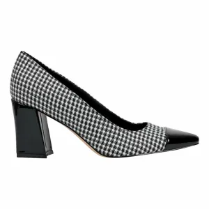 Marc Fisher KAPILA2 BLACK WHITE/NERO-HOUNDSTOOTH Y
