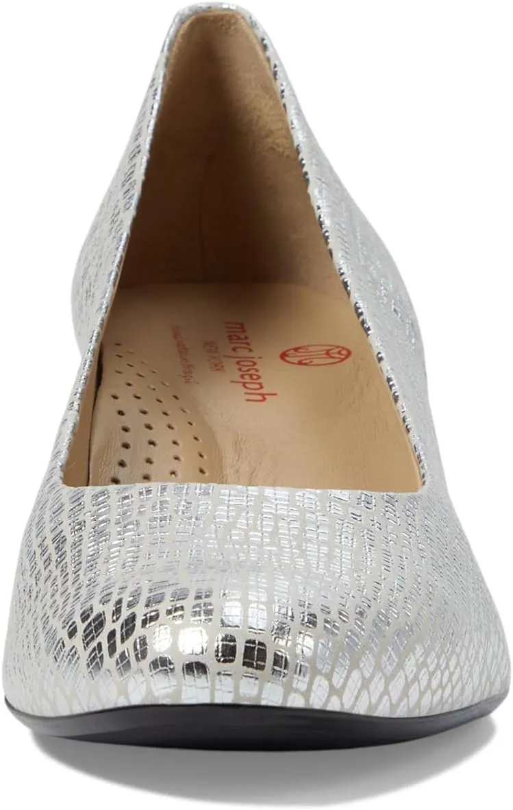MARC JOSEPH NEW YORK Women's Leather Made in Brazil Classic Broad Street Pump