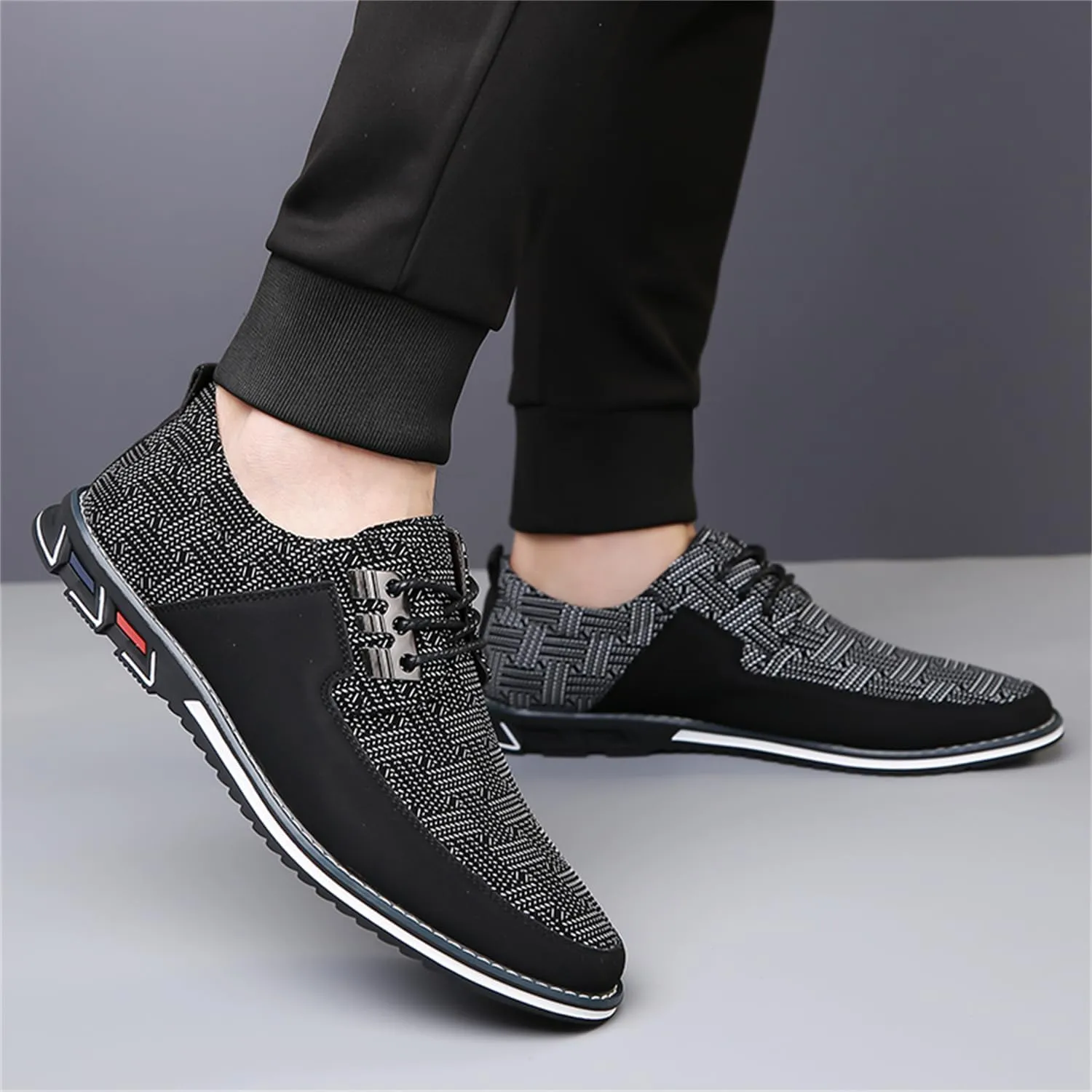Men's Dress Shoes Comfort Soft Casual Oxford Superior Leather Sneakers Business Derby Shoe Loafers for Working Driving