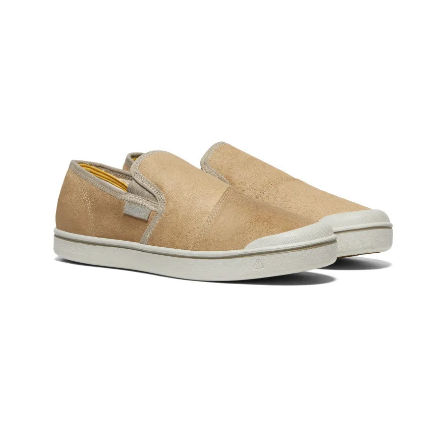 Men's Eldon Harvest Leather Slip-On - Beige/Silver Birch